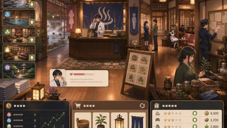 背德浴场 实机画面 展示图 2