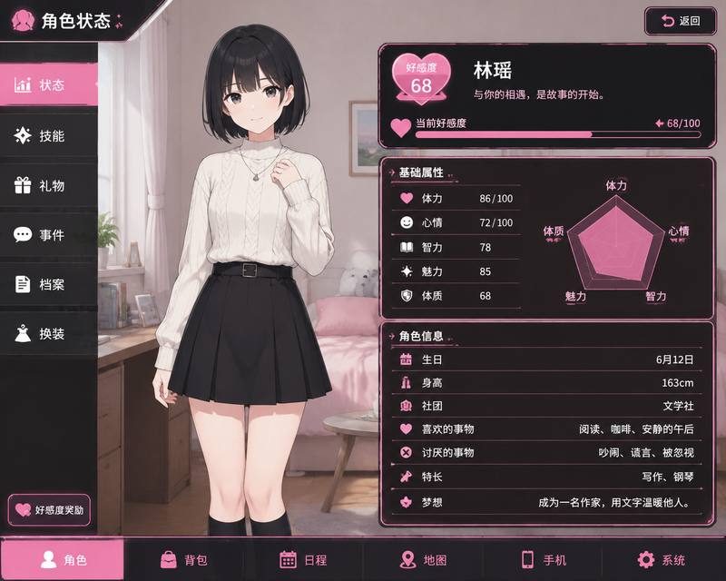 ROOM 状态面板 演示图 4